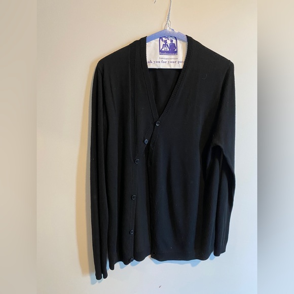 Helmut Lang black knit cardigan - Picture 1 of 4